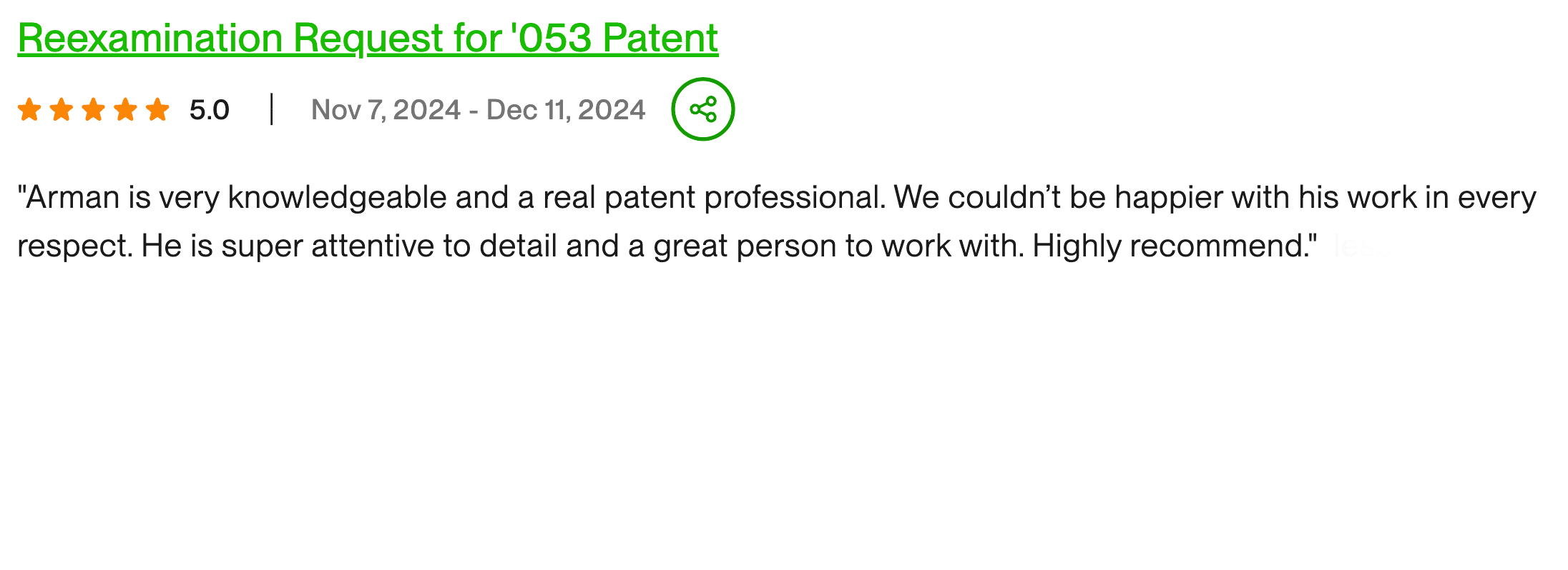 Herbert K. from Upwork