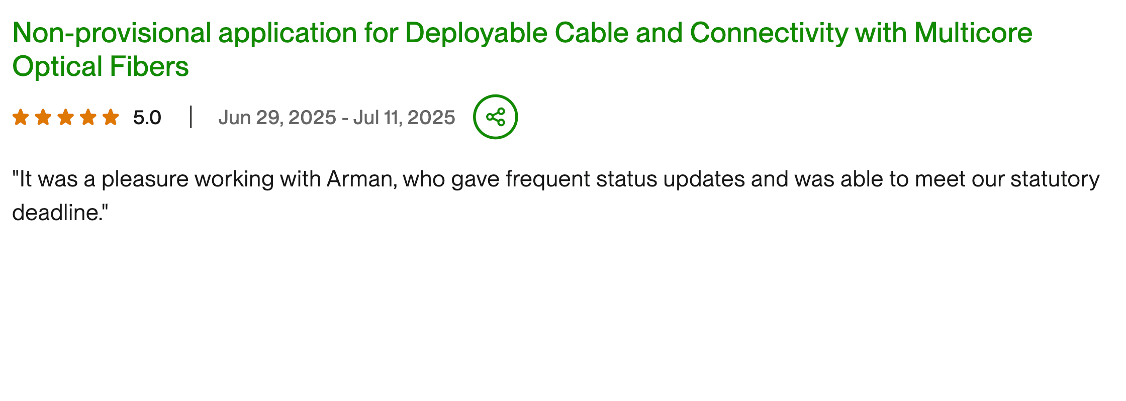 William H. from Upwork